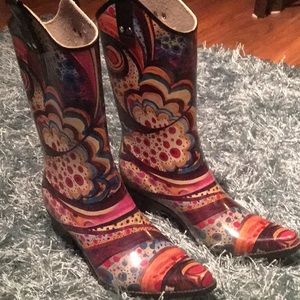 Nomad cowboy rain boots
